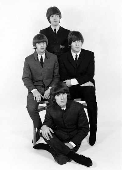 The Beatles, Paul McCartney, John Lennon, Ringo Starr, George Harrison, ‘Farringdon Studio, No.II’ © Robert Whitaker at Proud Galleries, London