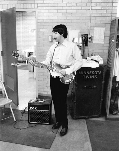 The Beatles, Paul McCartney, ‘Backstage at the Metropolitan Stadium’ © Robert Whitaker at Proud Galleries, London