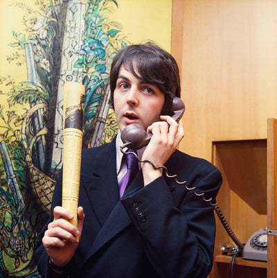 The Beatles, Paul McCartney, 'Pick Up The Phone' © Alec Byrne at Proud Galleries