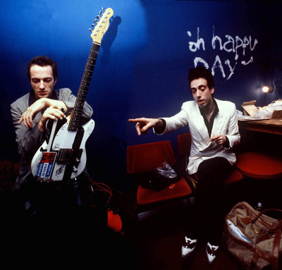 The Clash, Joe Strummer, Mick Jones, ‘Blue Studio’ © Adrian Boot at Proud Galleries