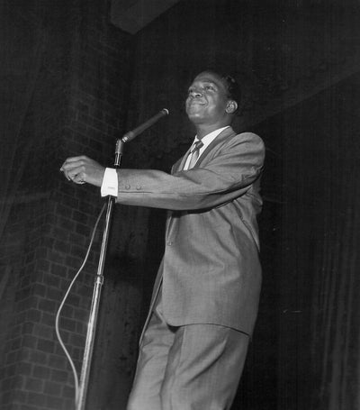 The Drifters, Clyde McPhatter, ‘Money Honey, Live on Stage’ © Lew Allen at Proud Galleries London