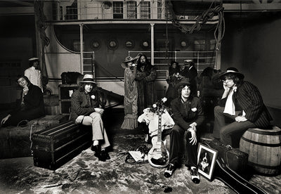 The Rolling Stones, Mick Jagger, Charlie Watts, Keith Richards, Mick Taylor, ‘In Exile’ © Norman Seeff at Proud Galleries