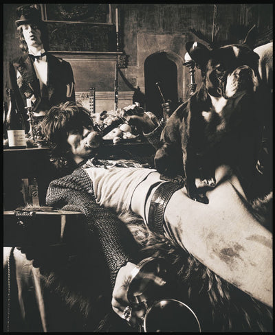 The Rolling Stones, Mick Jagger, Keith Richards, 'Beggars Banquet, Keith & Pug' © Michael Joseph at Proud Galleries, London