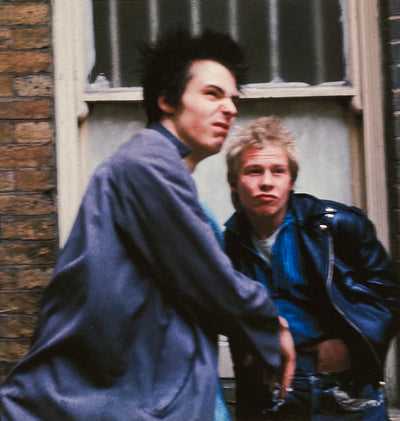 The Sex Pistols, Sid Vicious, Paul Cook, ‘Oxford Street Glitterbest Photosession, No.IX’ © Adrian Boot at Proud Galleries