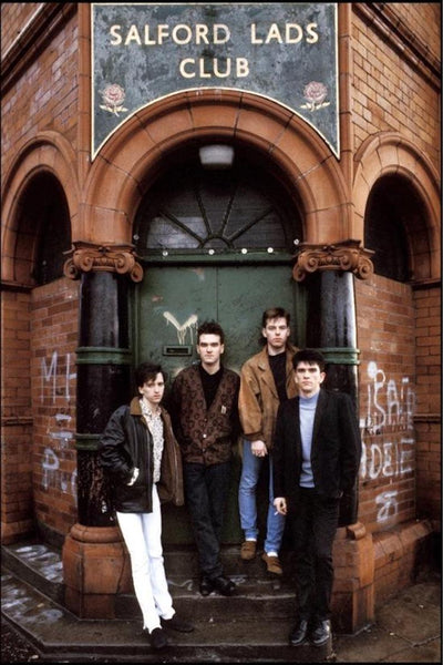 The Smiths, Morrissey, Johnny Marr, Andy Rourke, Mike Joyce, ‘Salford Lads Club, Colour’