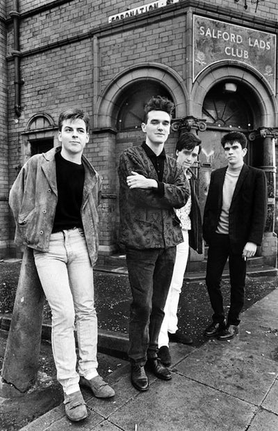 The Smiths, Morrissey, Johnny Marr, Andy Rourke, Mike Joyce, ‘Salford Lads Club, No.I’ © Stephen Wright at Proud Galleries