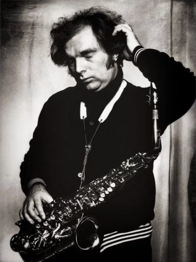 Van Morrison, 'Saxophone' © Brian Aris at Proud Galleries London